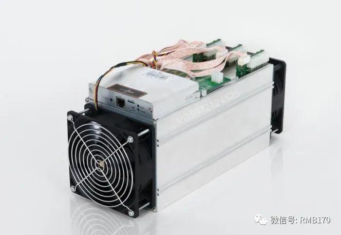 A close-up of a GPU mining rig, highlighting the cooling fans and circuit boards, representing the hardware used for Dogecoin mining.